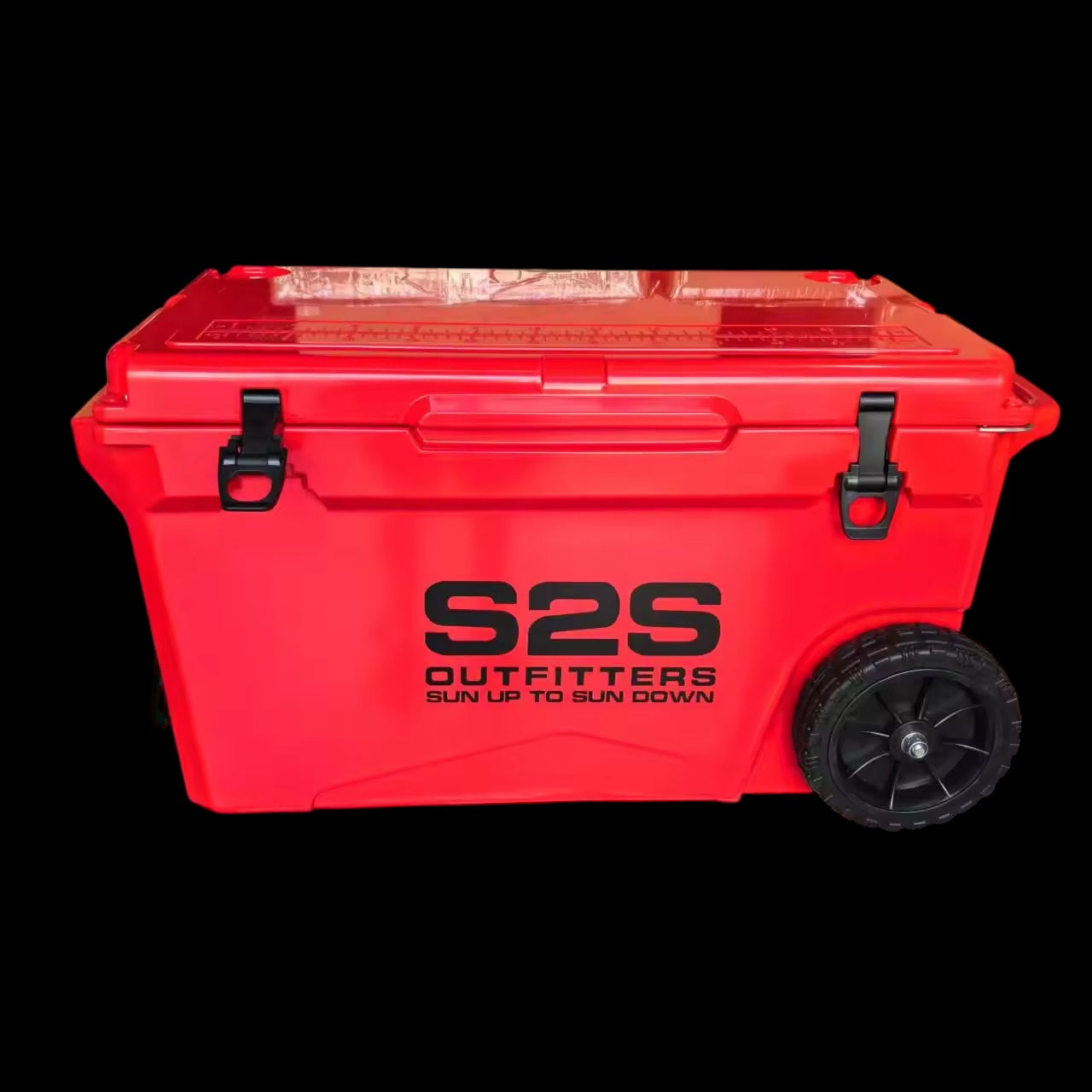 Wheeled Coolers 75QT Red