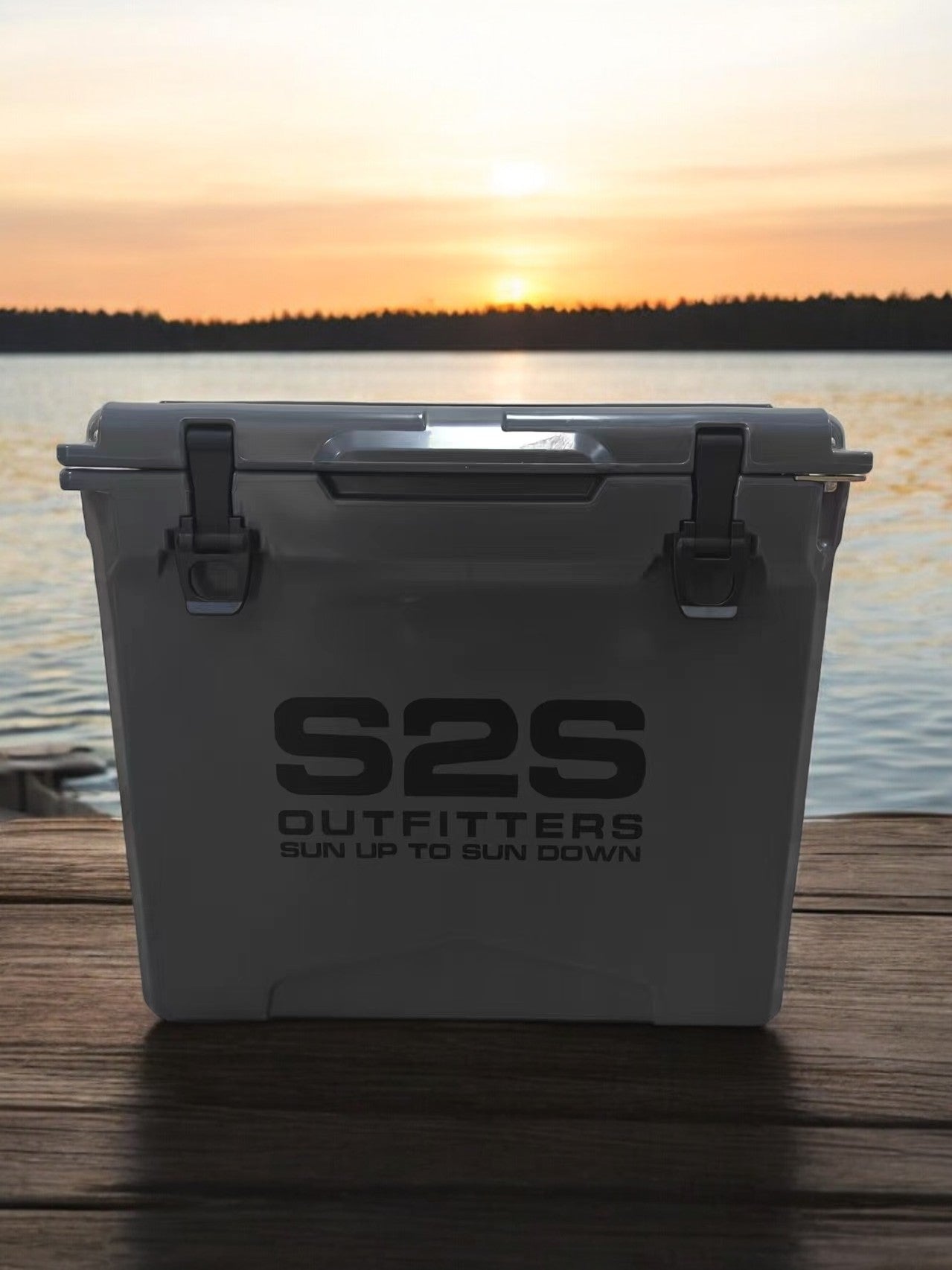 Wheeled Coolers 42QT Gray