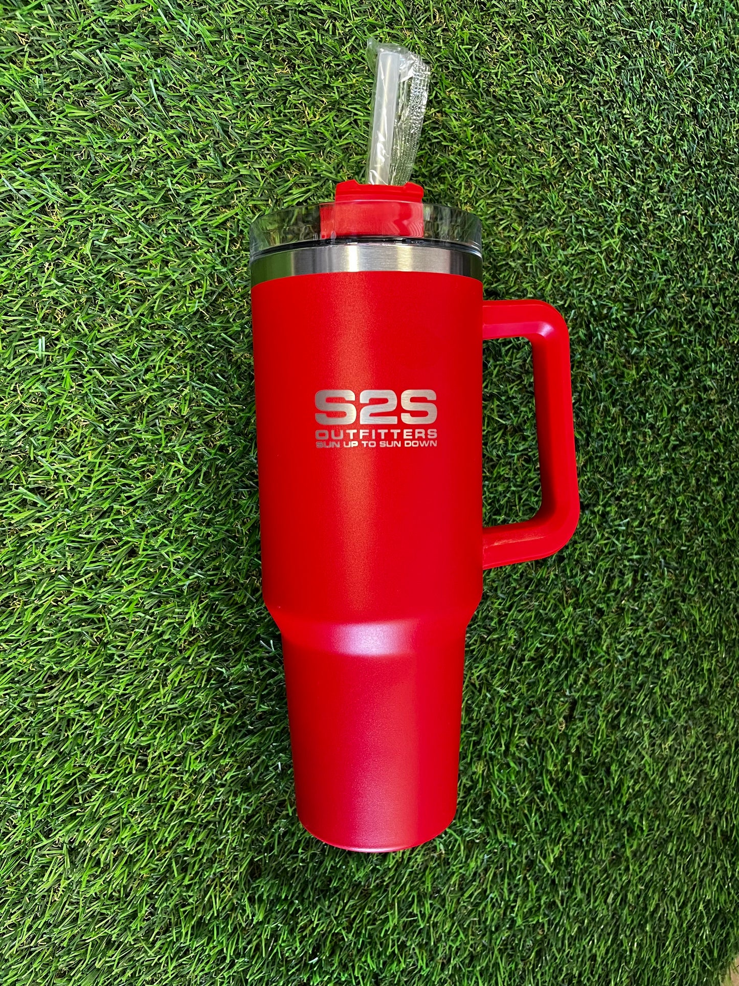 40oz Travel Mug Red