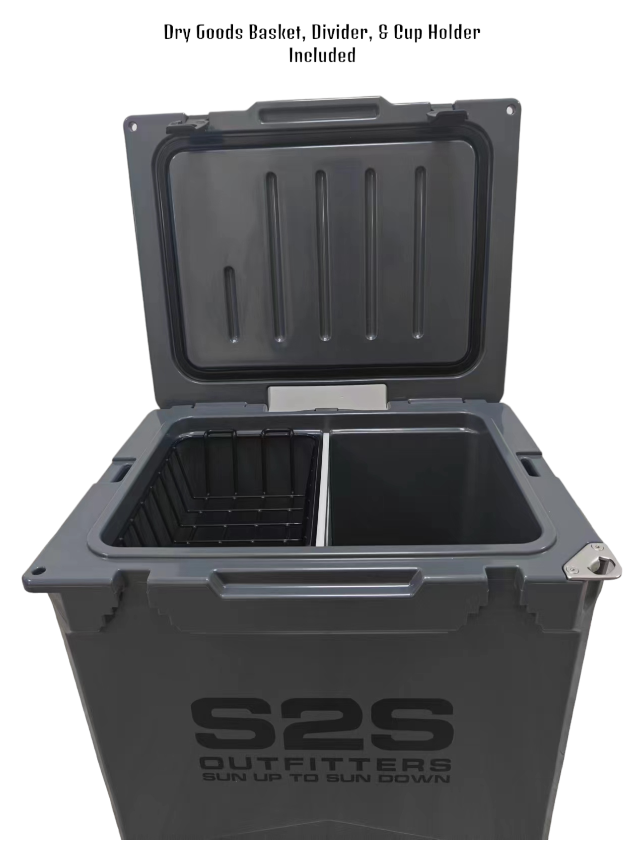 Wheeled Coolers 42QT Gray