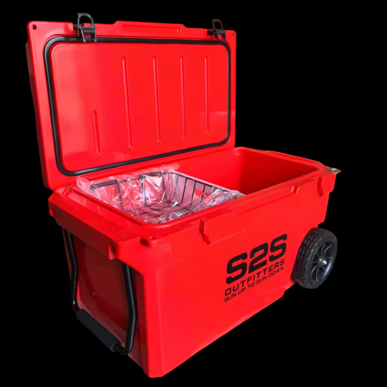 Wheeled Coolers 75QT Red
