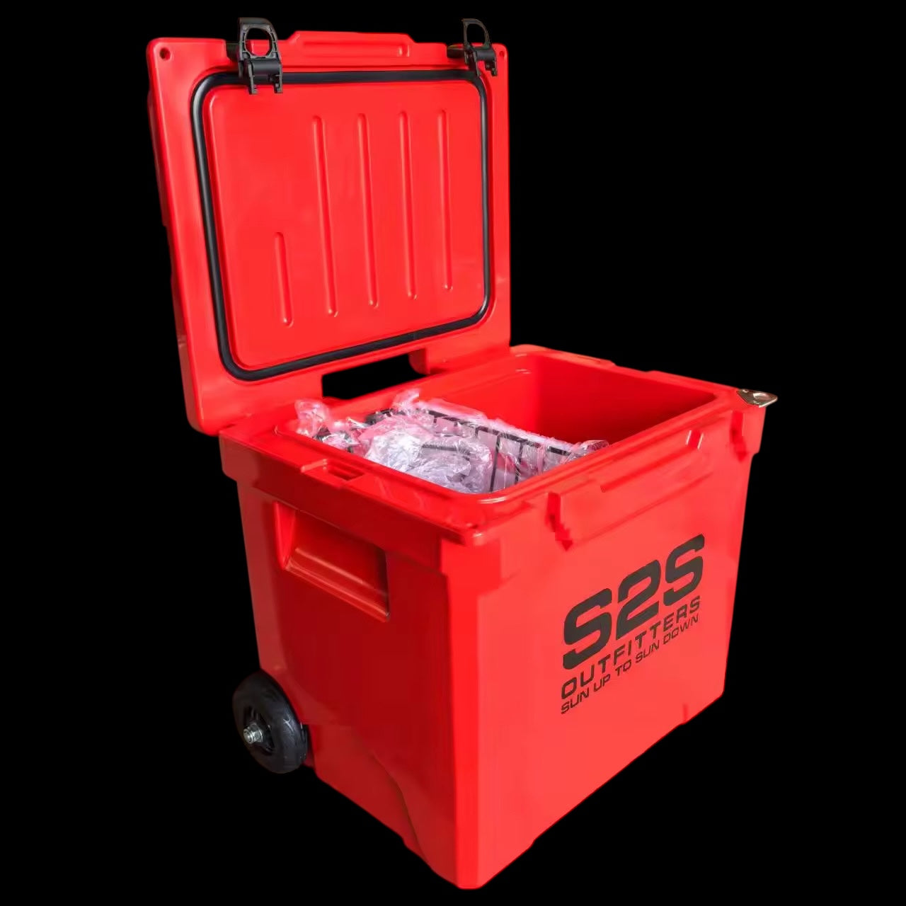 Wheeled Coolers 42QT Red